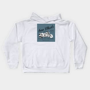 Iconic Vintage Motorcycles Kids Hoodie